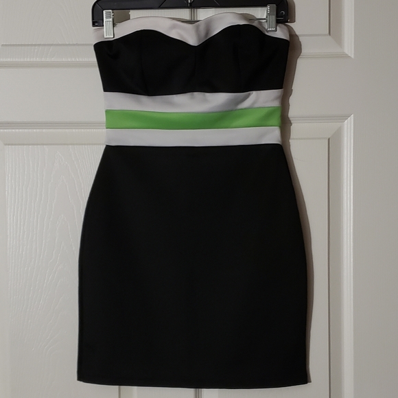 Strapless mini dress - Picture 1 of 2